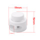 Plastic Twin Hole Cord Lock Spring Loaded Toggle Stopper